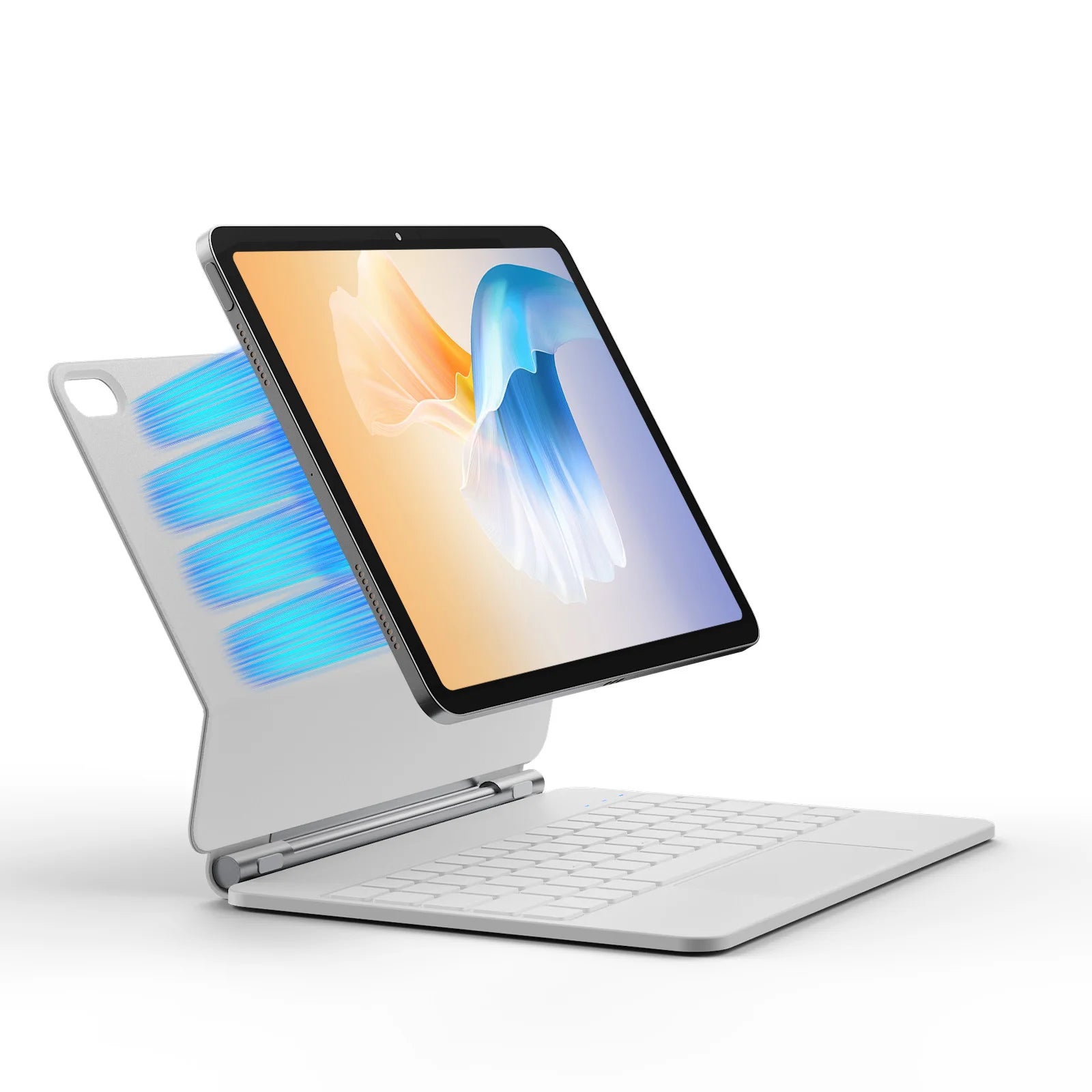 Premium iPad 10.9 Keyboard Case - Slim Smart Cover with Backlit Keys