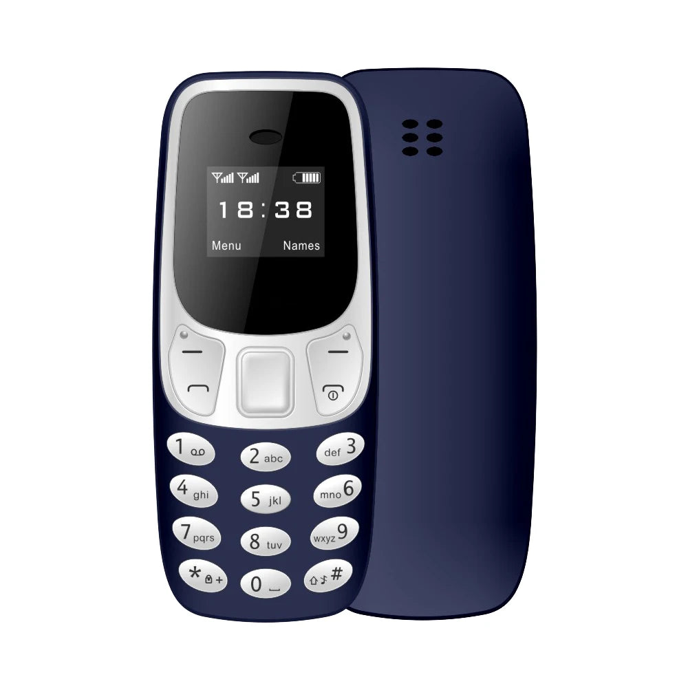 Compact Mini Mobile Phone - Unlocked Dual SIM & Bluetooth Dialer