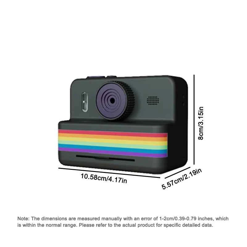 Instant Print Kids Camera - 2.8 Inch HD Portable Thermal Toy