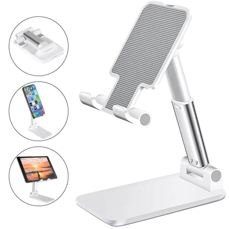 Premium Adjustable Phone Stand - Universal Desktop Holder