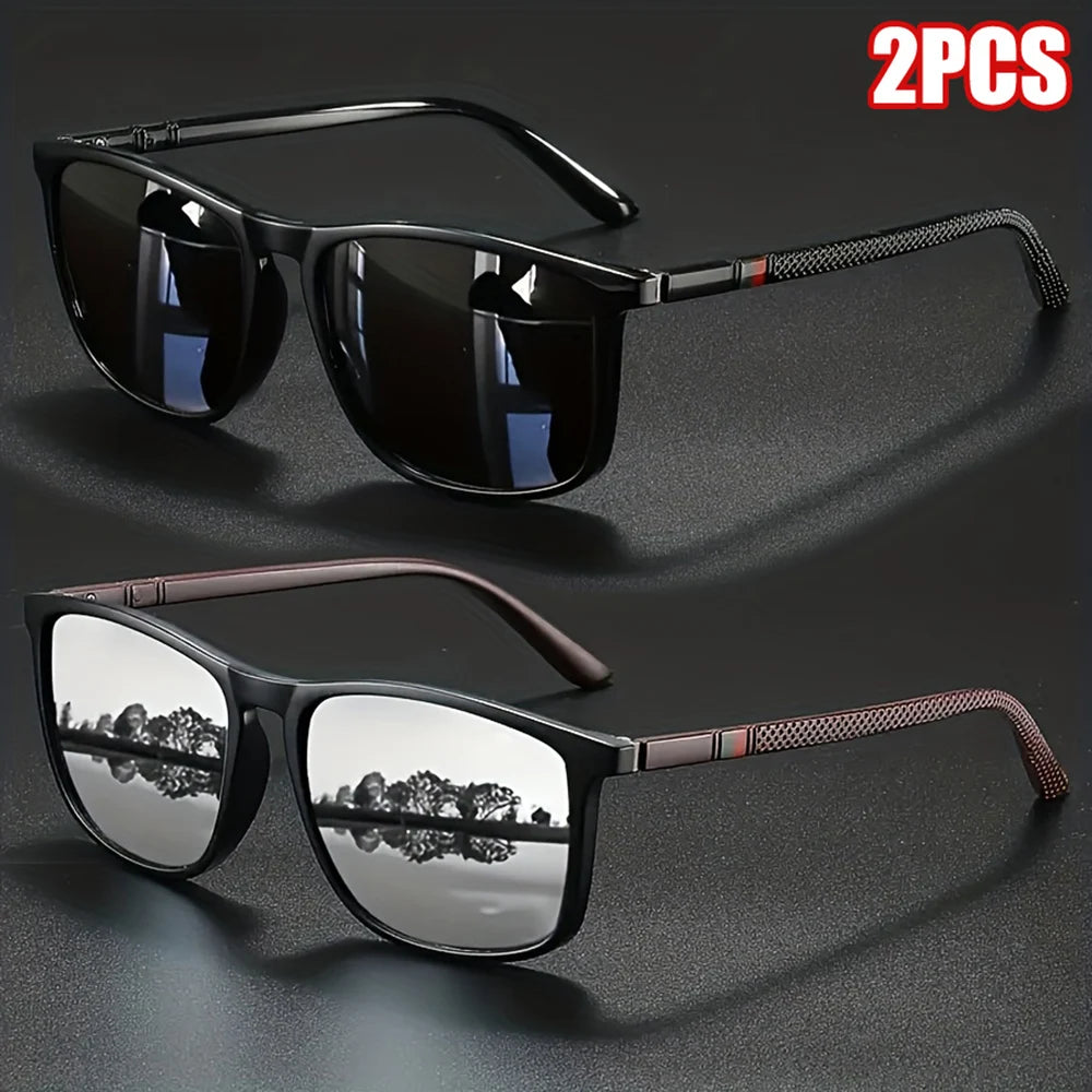 Vintage Polarized Cycling Sunglasses - UV400 Protection