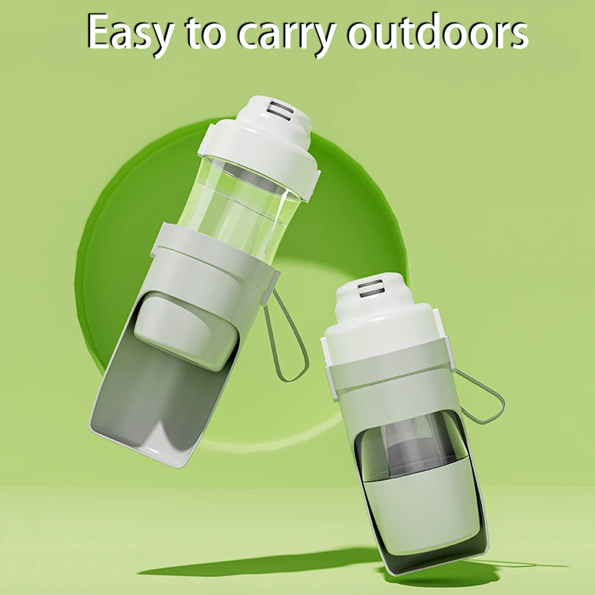 Premium Portable Pet Water Bottle - Food & Water Dispenser