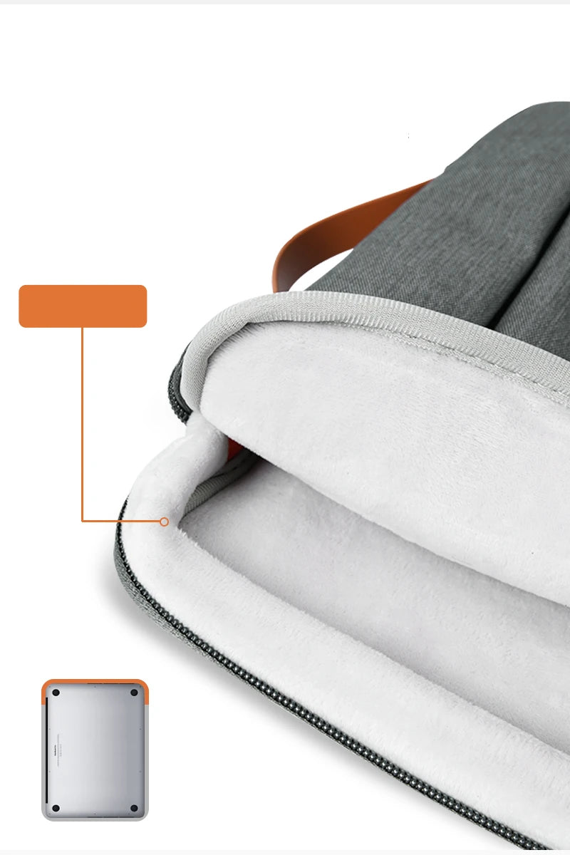 Premium Multi-Pocket Laptop Sleeve - Shockproof & Versatile Fit
