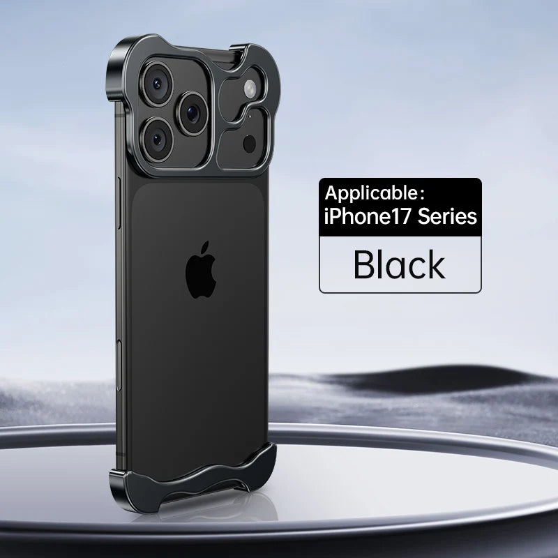 Premium Aluminum Alloy Phone Case - Irregular Bumper Protection