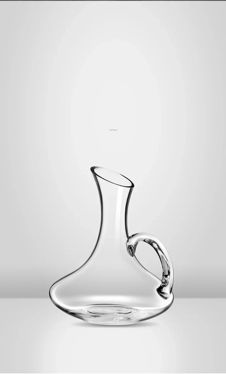Elegant European Red Wine Glasses - Luxurious Decanter Set