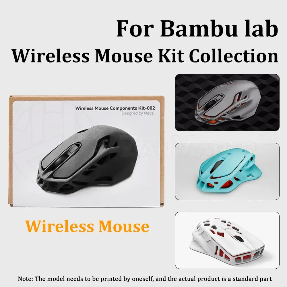 Premium Bambu Lab Mouse Kit - DIY 3D Printer Components