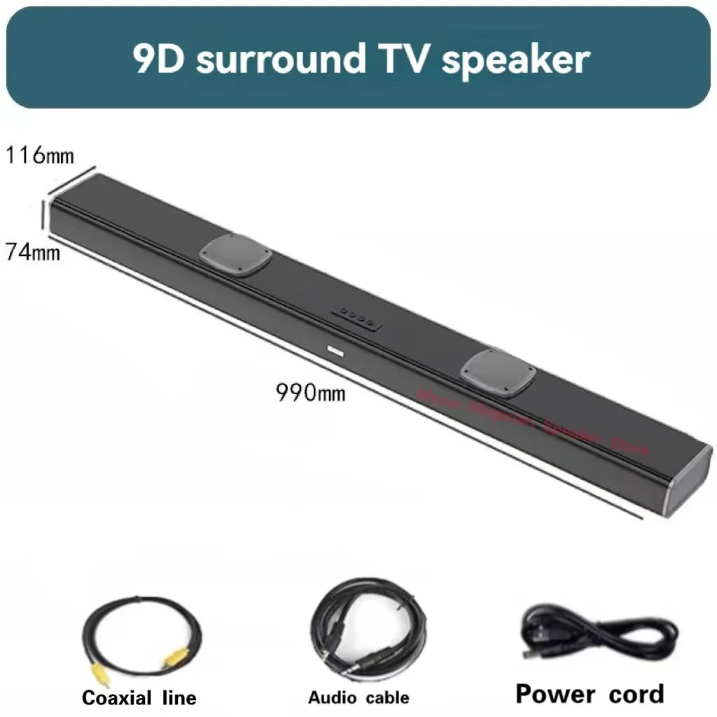 Premium Cinema Bluetooth Speaker - 99cm Surround Sound TV Bar