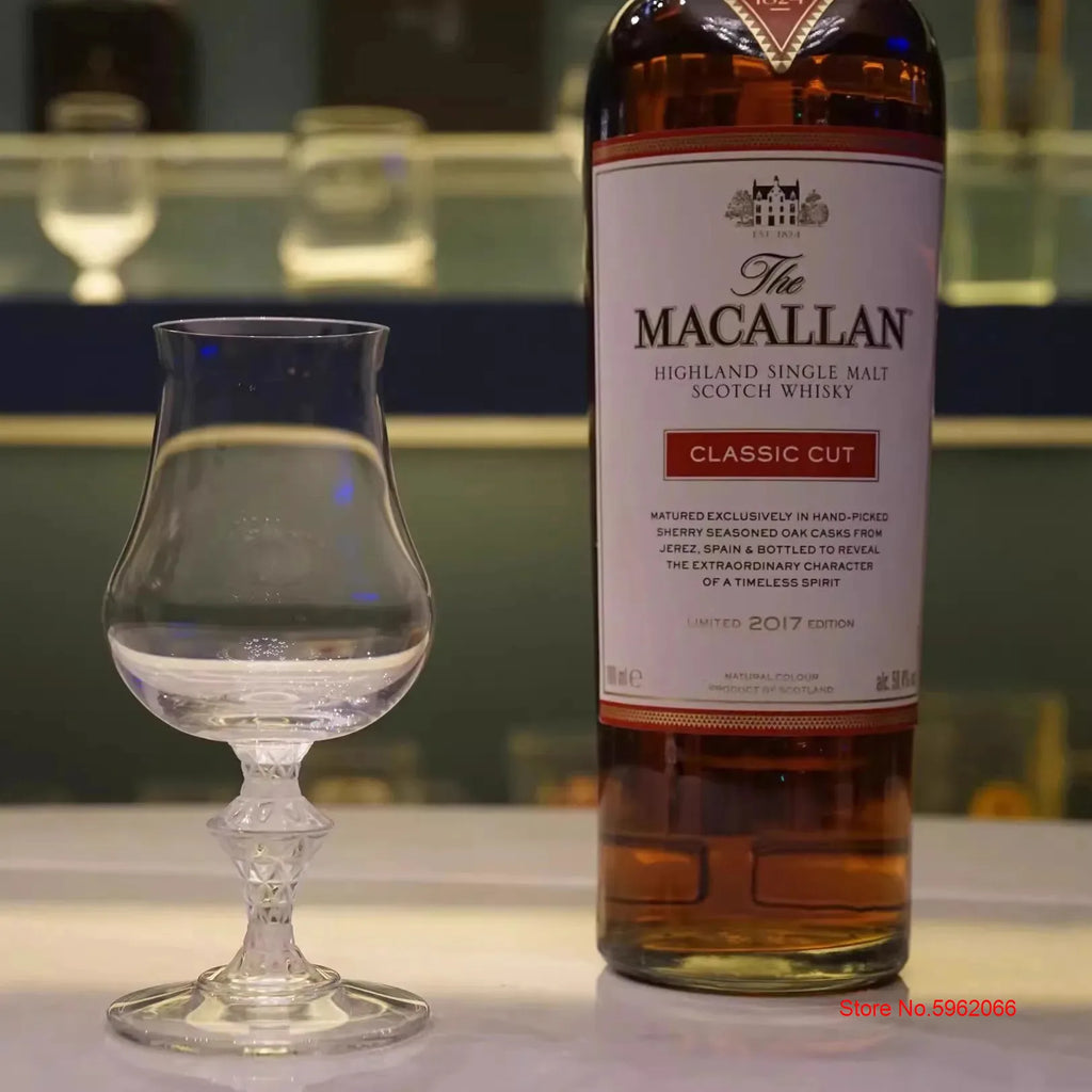 Premium Crystal Whiskey Tasting Glass - Professional Snifter