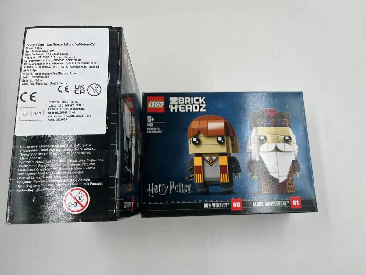 Harry Potter Ron Weasley & Albus Dumbledore BrickHeadz Building Kit