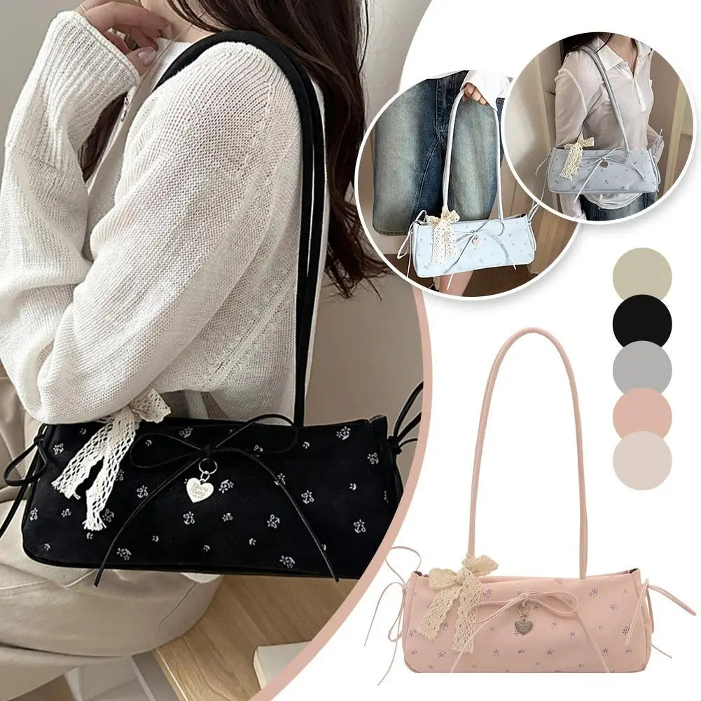 Elegant French Stick Handbag - Chic Spring Shoulder Bag