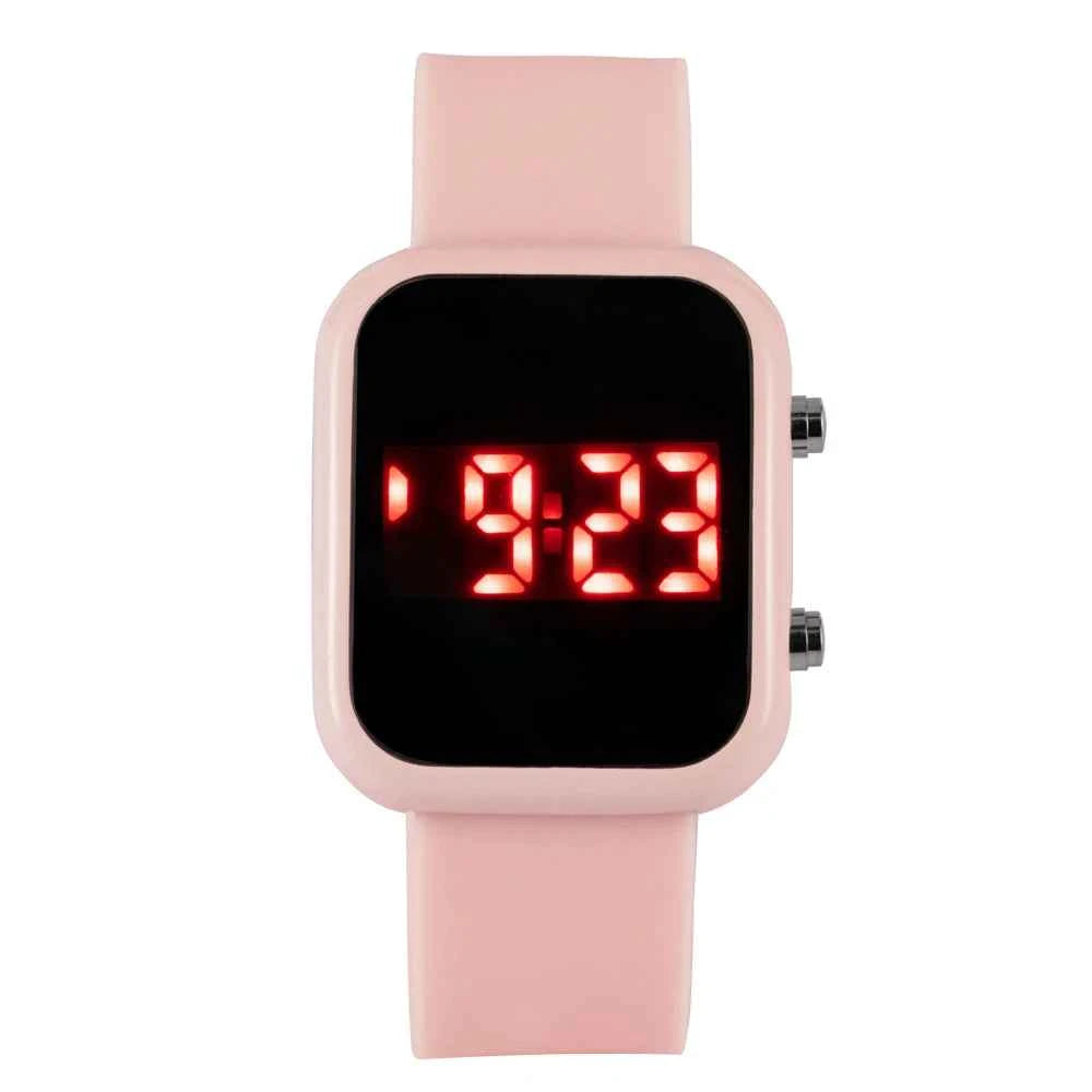 Elegant Digital Sports Watch - Luminous LED Display