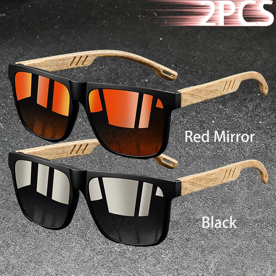 Vintage Square Sunglasses - UV400 Designer Eyewear