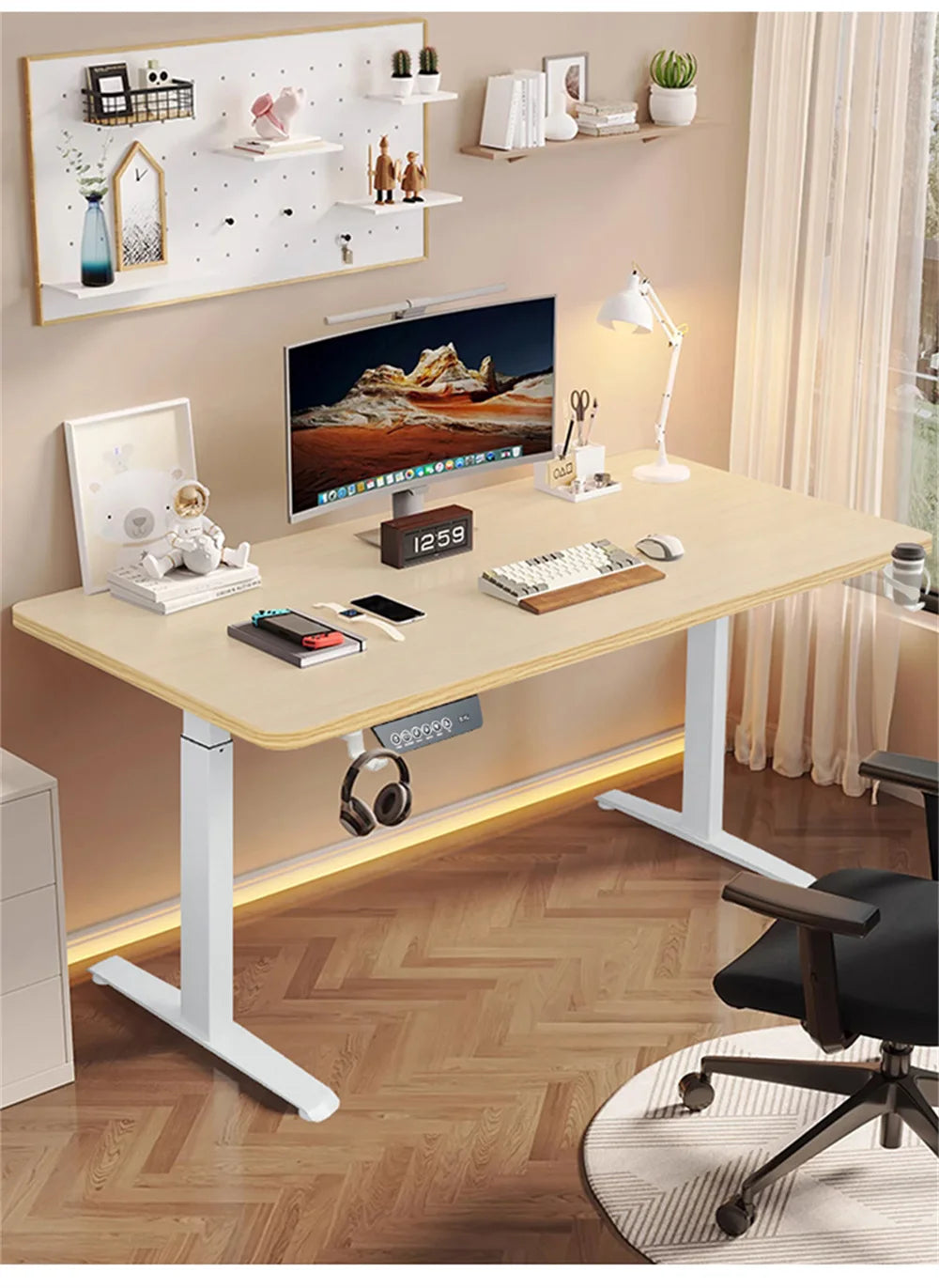 Premium Electric Standing Desk - Height Adjustable Motion Desk