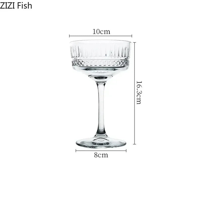 Elegant Creative Cocktail Glass - Crystal Red Wine Cup
