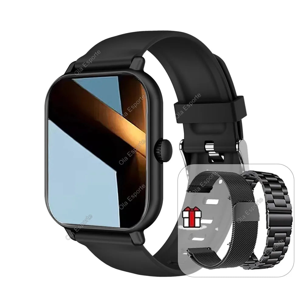 Premium Bluetooth Smart Watch - 2.01 Inch Color Screen & Fitness Tracker