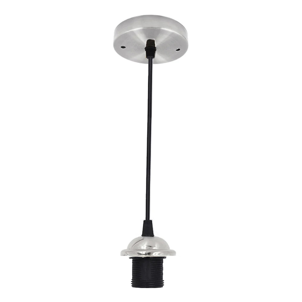 Elegant Vintage Lamp Base - E27 Socket Pendant Holder