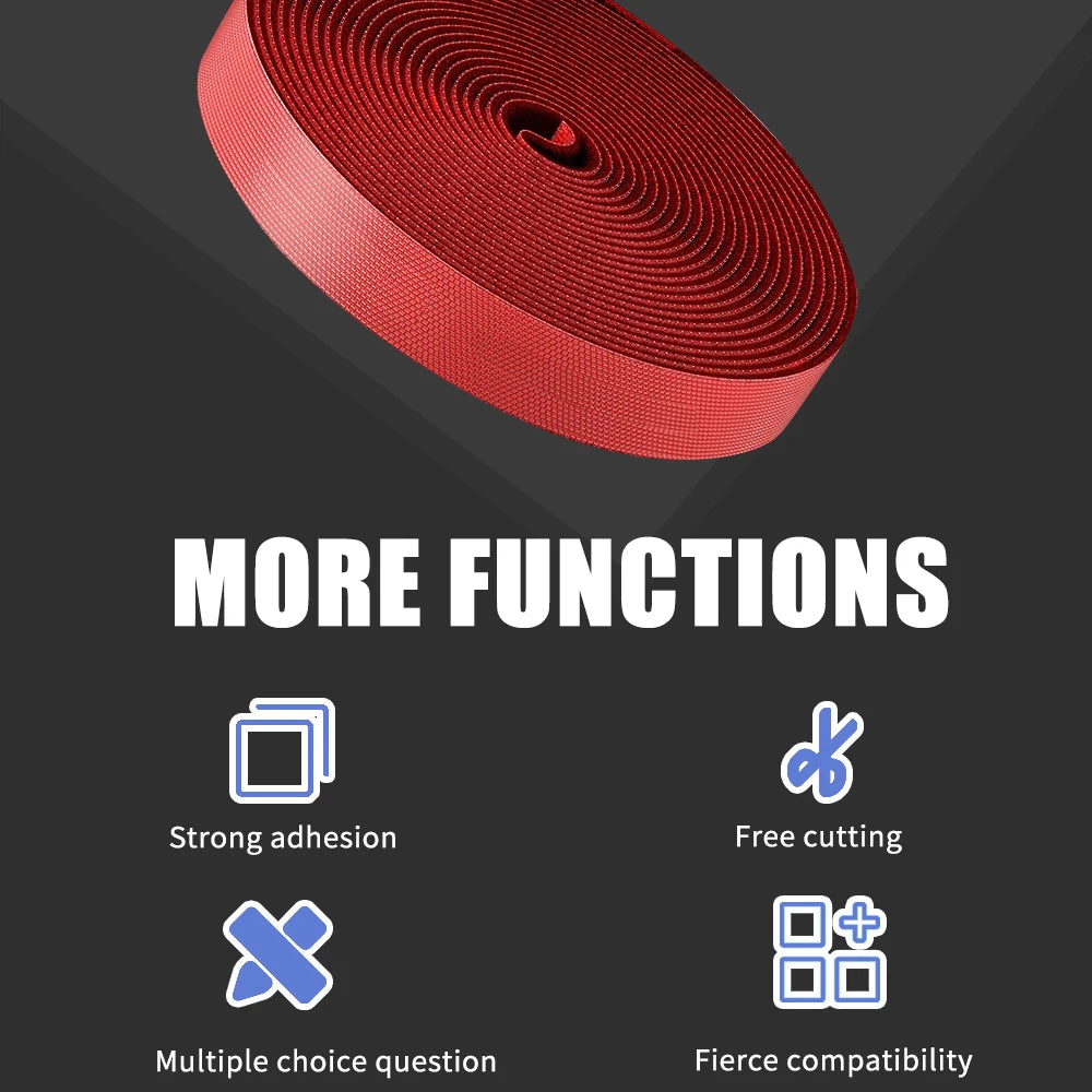 Tearable Cable Ties - Premium Reusable Cord Organizer for USB & Data Cables