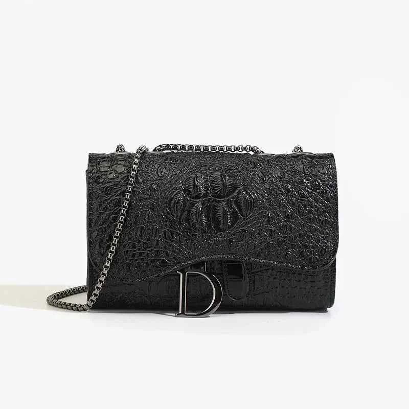 Elegant Sequined Crossbody Bag - Luxury Chain Shoulder Purse