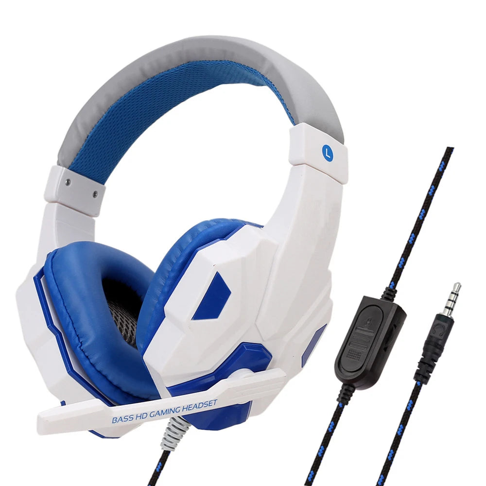 Premium Wired Gaming Headset - 120° Adjustable & Noise Cancelling