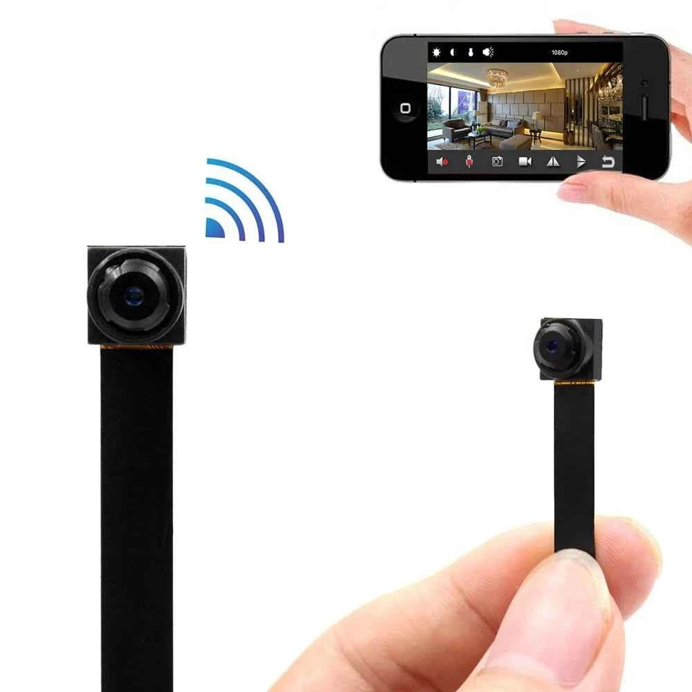 Compact Mini WiFi Camera - HD Wireless Home Security Surveillance