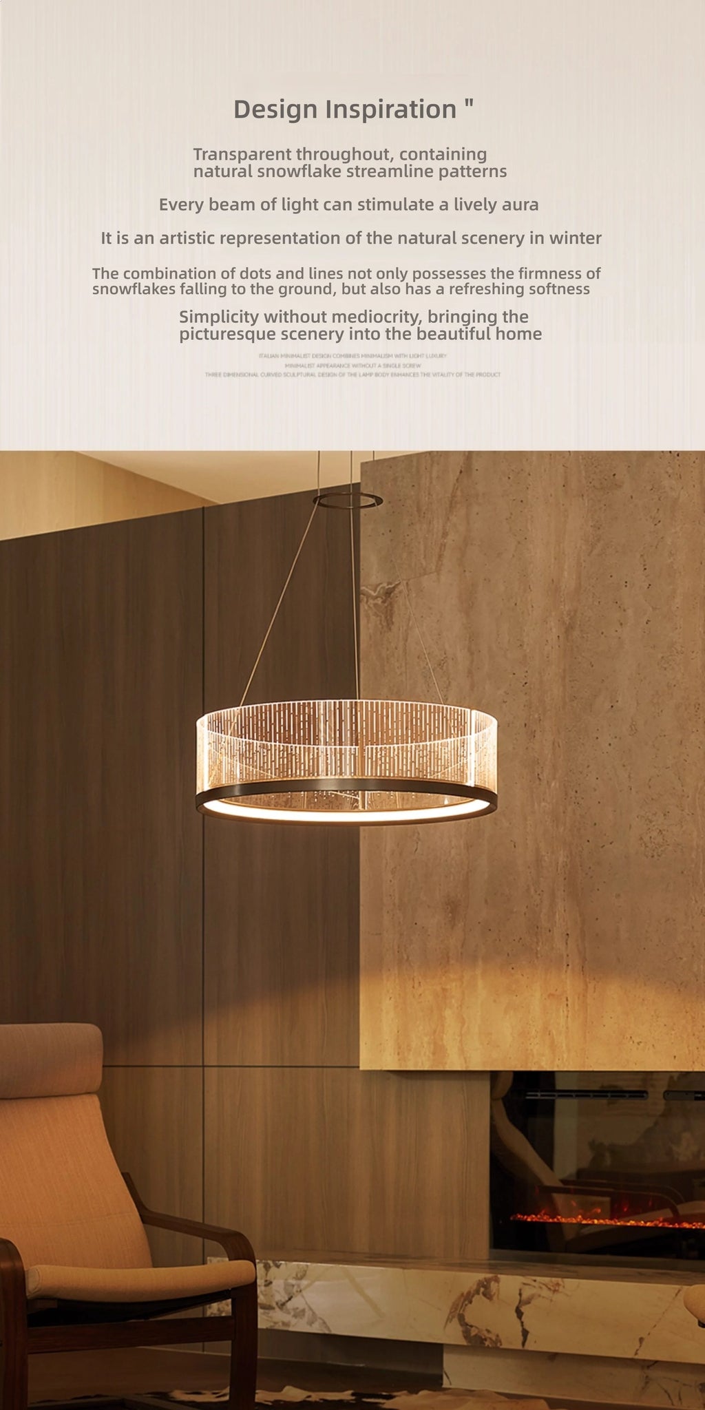 Elegant Modern LED Ring Chandelier - Dimmable Luxury Lighting