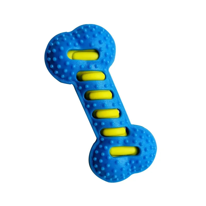 Premium Dog Chew Toy - Dental Cleaning & Leaky Treat Function