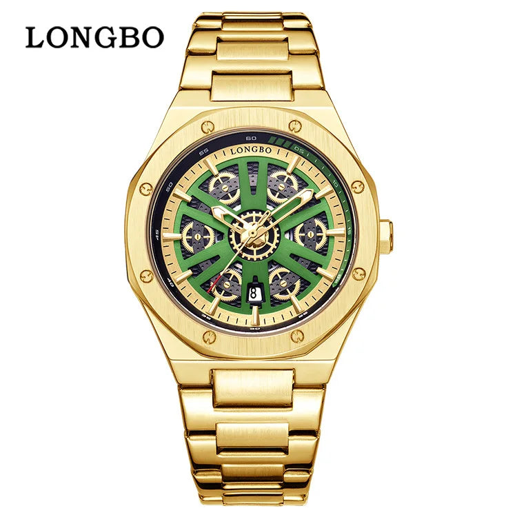 Premium Men's Sports Quartz Watch - Waterproof & Durable