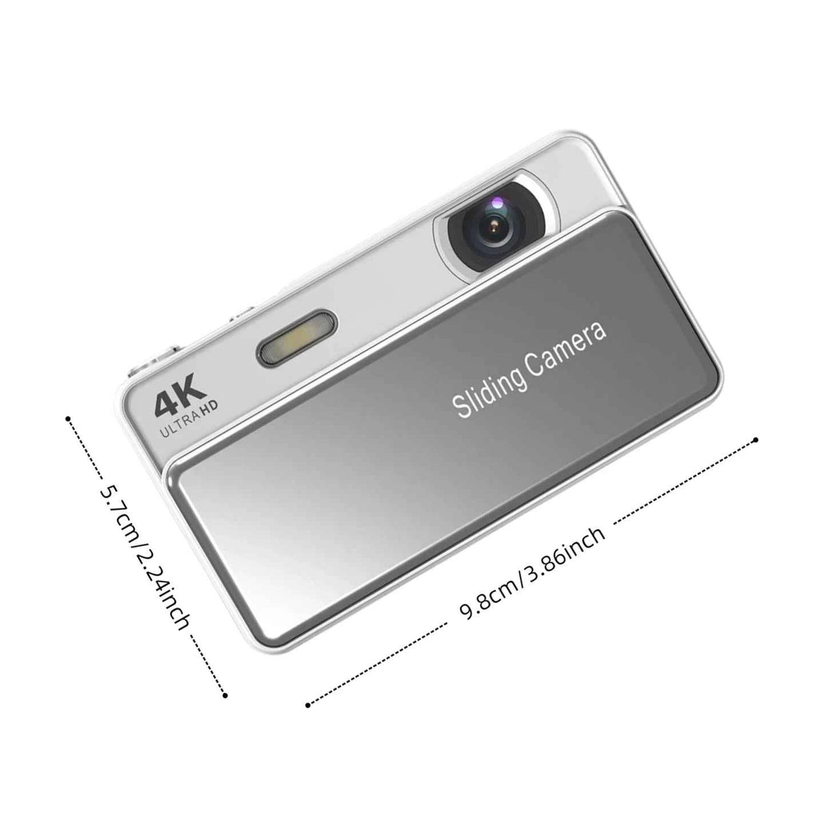 Compact 4K Digital Camera - 64MP HD Vlogging & Photography