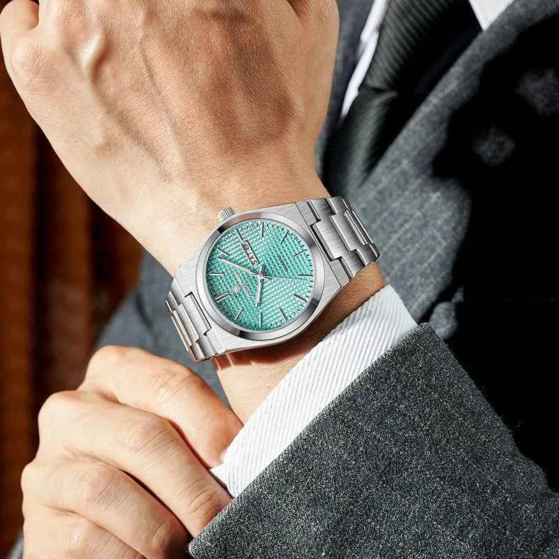 Luxury Men's Quartz Watch - Waterproof Chronograph Timepiece