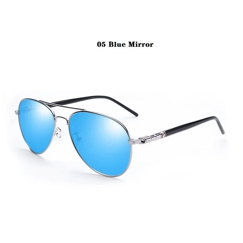 Luxury Pilot Sunglasses - UV Protection Metal Frame