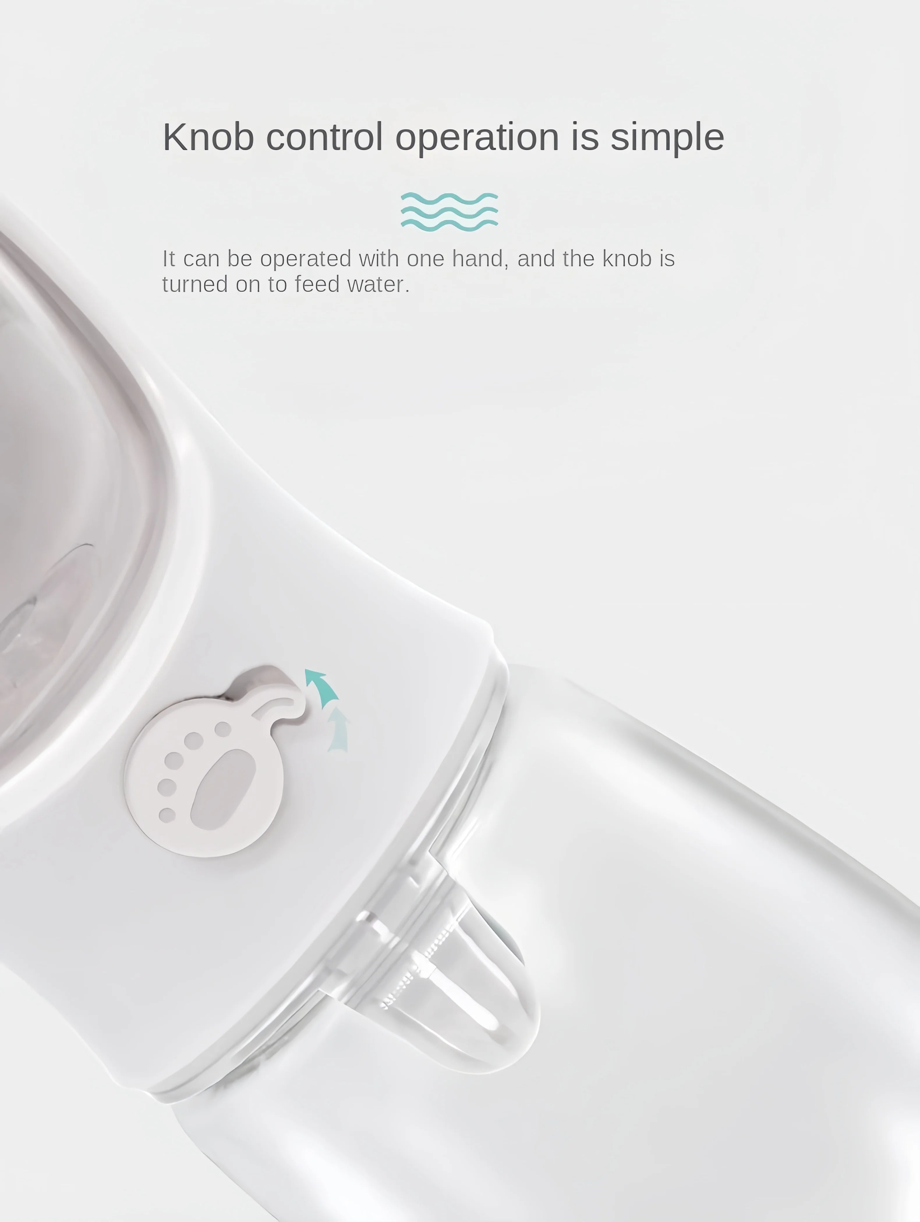Premium Portable Pet Water Bottle - Travel Food & Water Dispenser