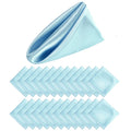 Elegant Satin Dinner Napkins - Set of 24 Square 12x12