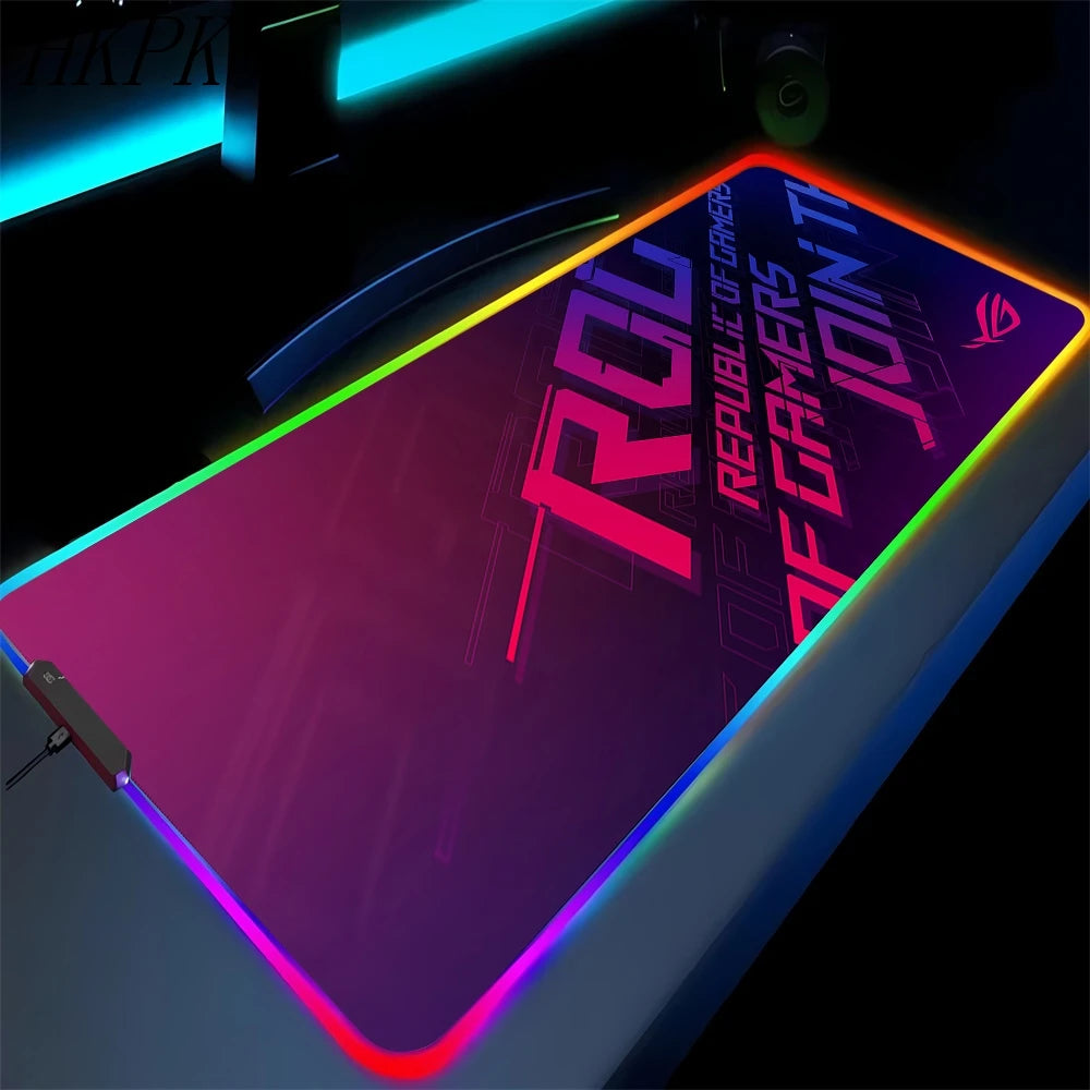 Premium RGB Gaming Mouse Pad – XXL Anime Desk Mat
