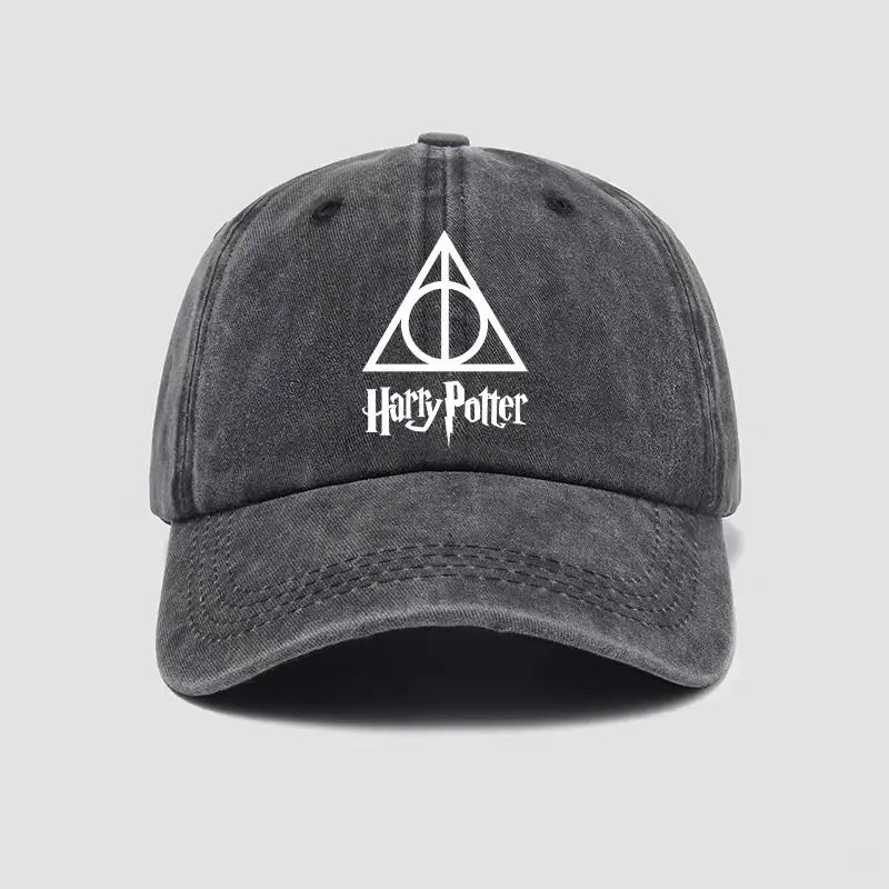 Harry Potter Deathly Hallows Baseball Hat - Trendy Sunshade Cap