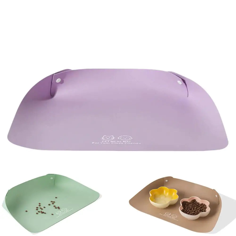 Premium Waterproof Pet Feeding Mat - Anti-Spill & Non-Slip