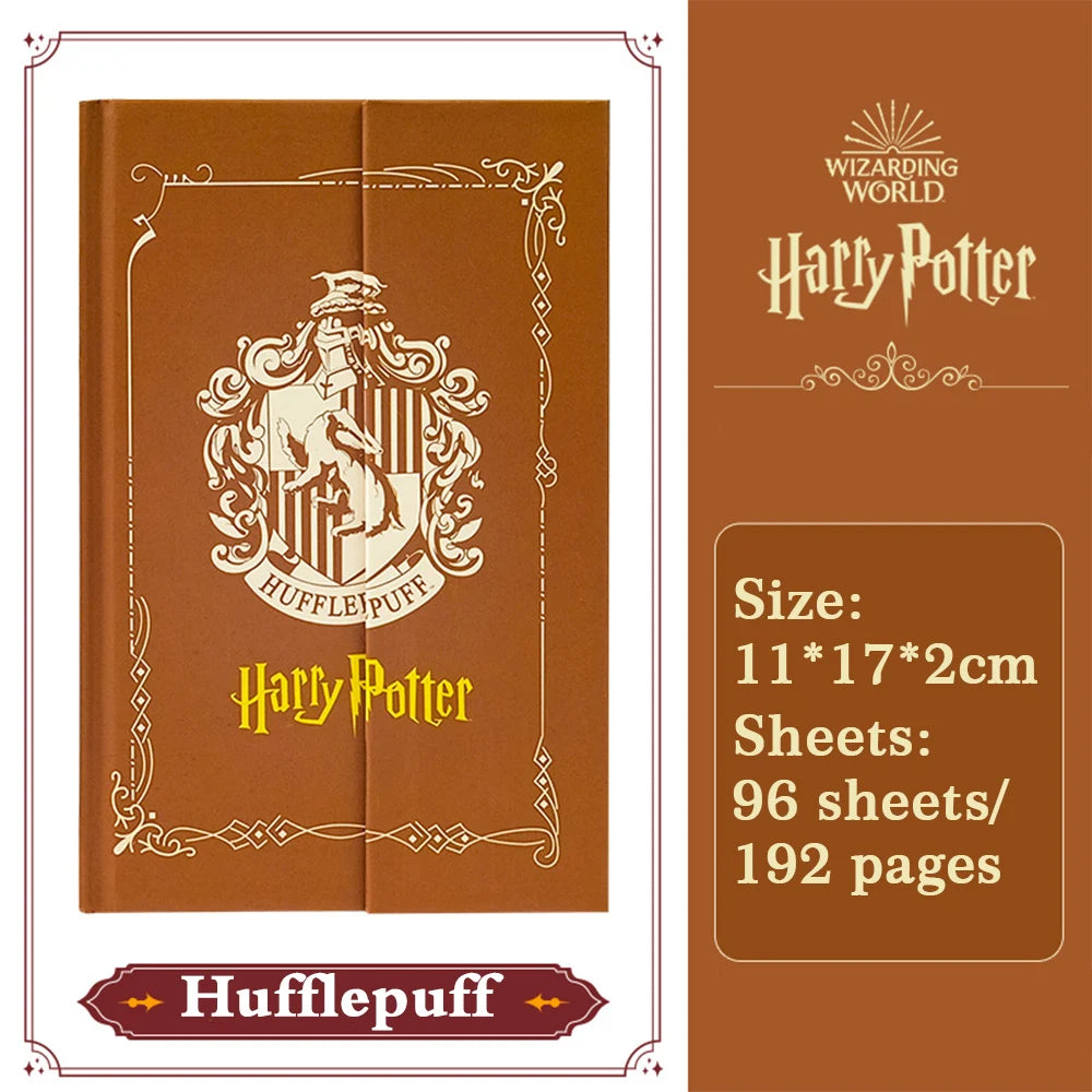 Hogwarts Hardcover Notebook - Premium Four Houses Journal