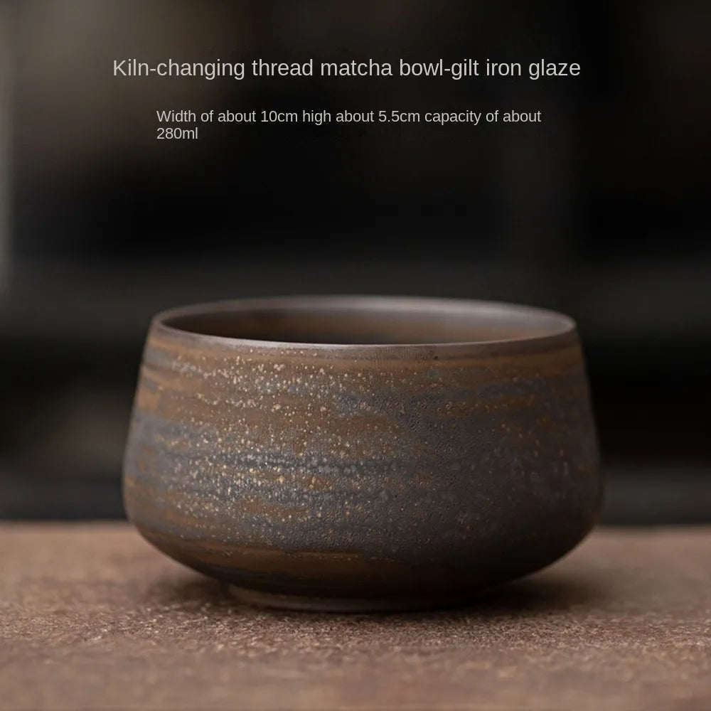 Premium Ceramic Matcha Bowl - Smooth Large Capacity