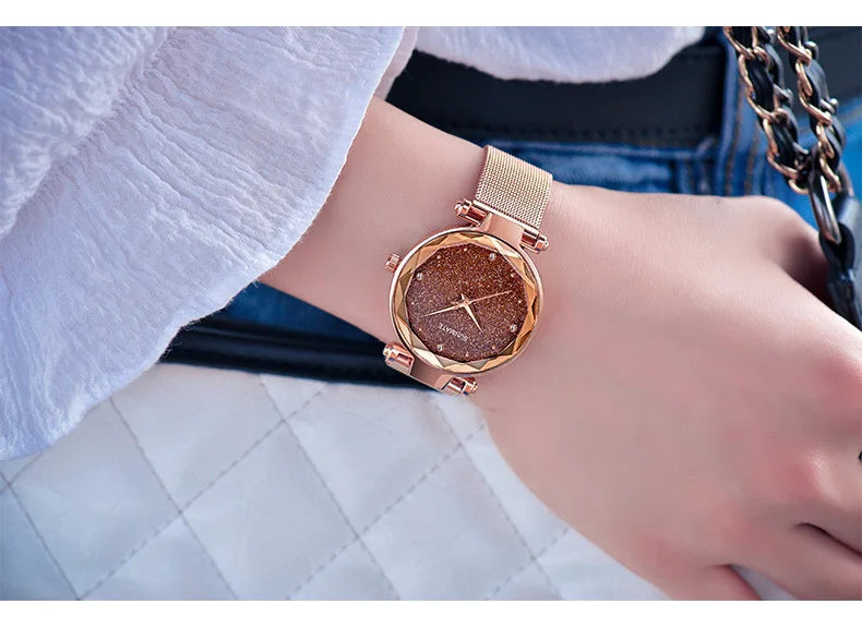 Elegant Ladies Dress Watch - All-Star Design, Waterproof Quartz