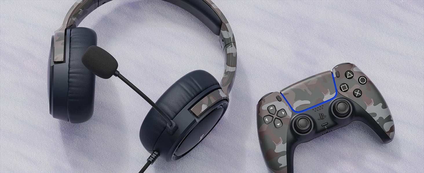 Premium Gaming Headset with Mic - Multi-Platform Wired Headphones