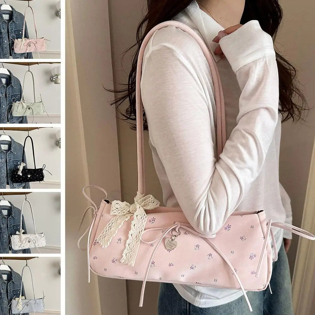 Elegant French Stick Handbag - Chic Spring Shoulder Bag
