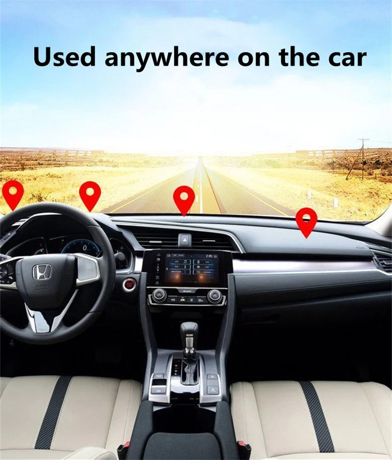 Premium Magnetic Car Phone Holder - 720° Rotation Dashboard Mount