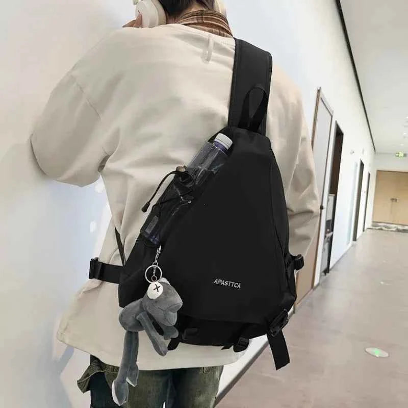 Premium Men's Chest Bag - Multi-Functional & Large Capacity