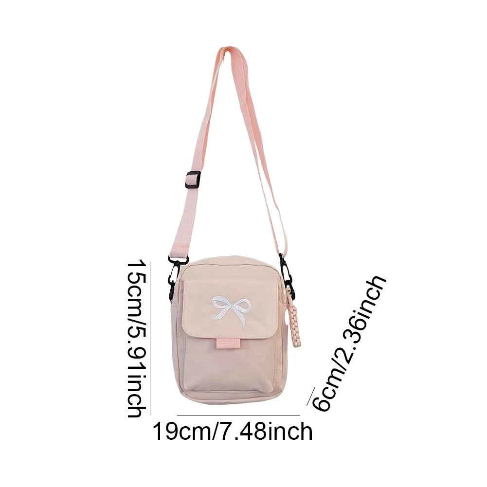 Elegant Bow Shoulder Bag - Chic Satchel