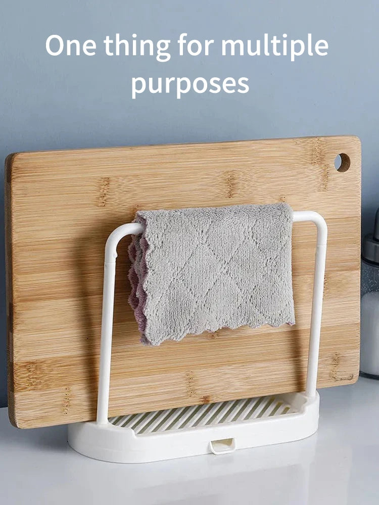 Premium Kitchen Cloth Rack - Double-Layer Drainer