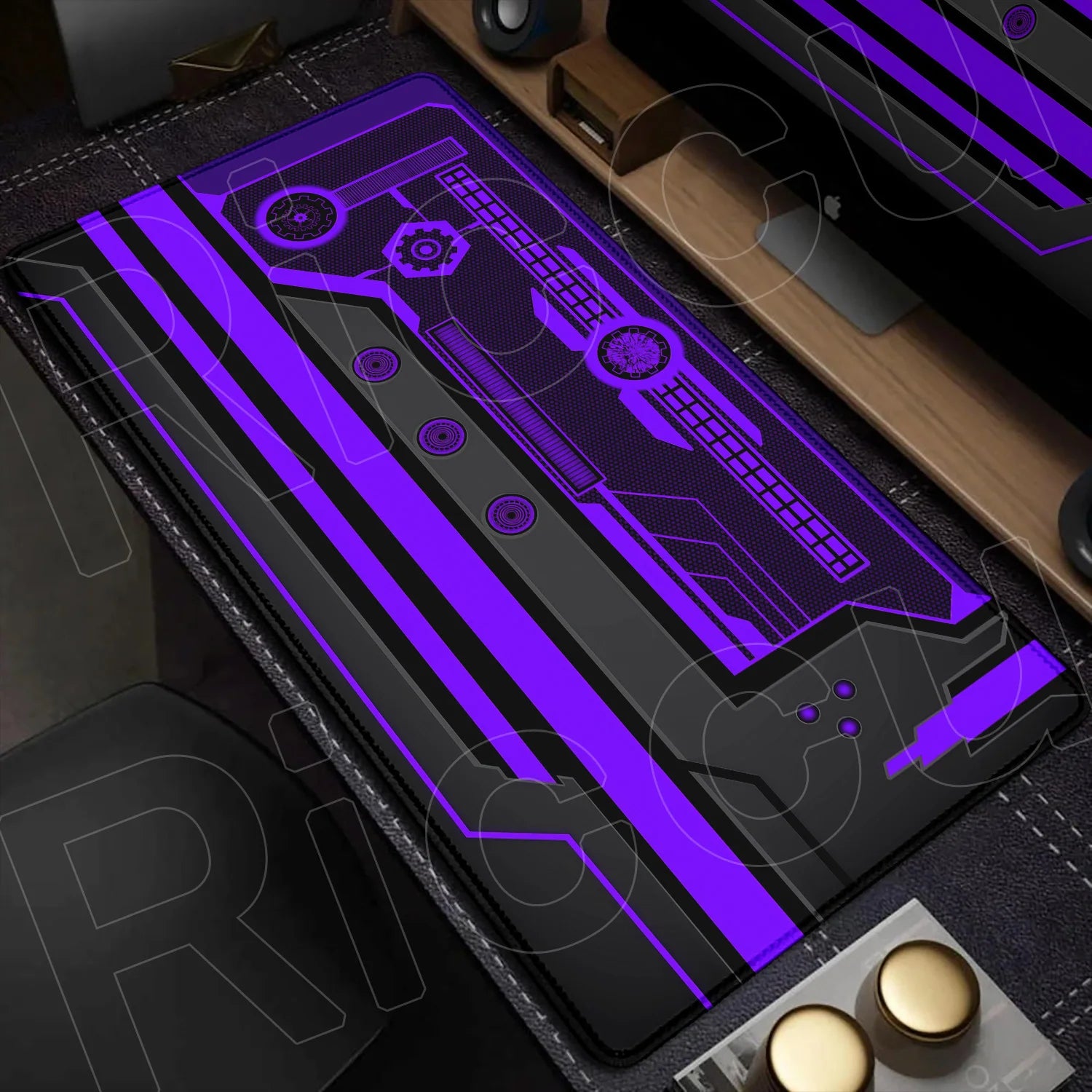 Premium HD Sci-Fi Gaming Mouse Pad - Large Desk Mat