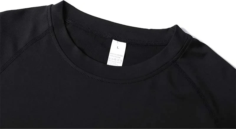 Spider Print Long Sleeve Compression Shirt - Athletic Baselayer