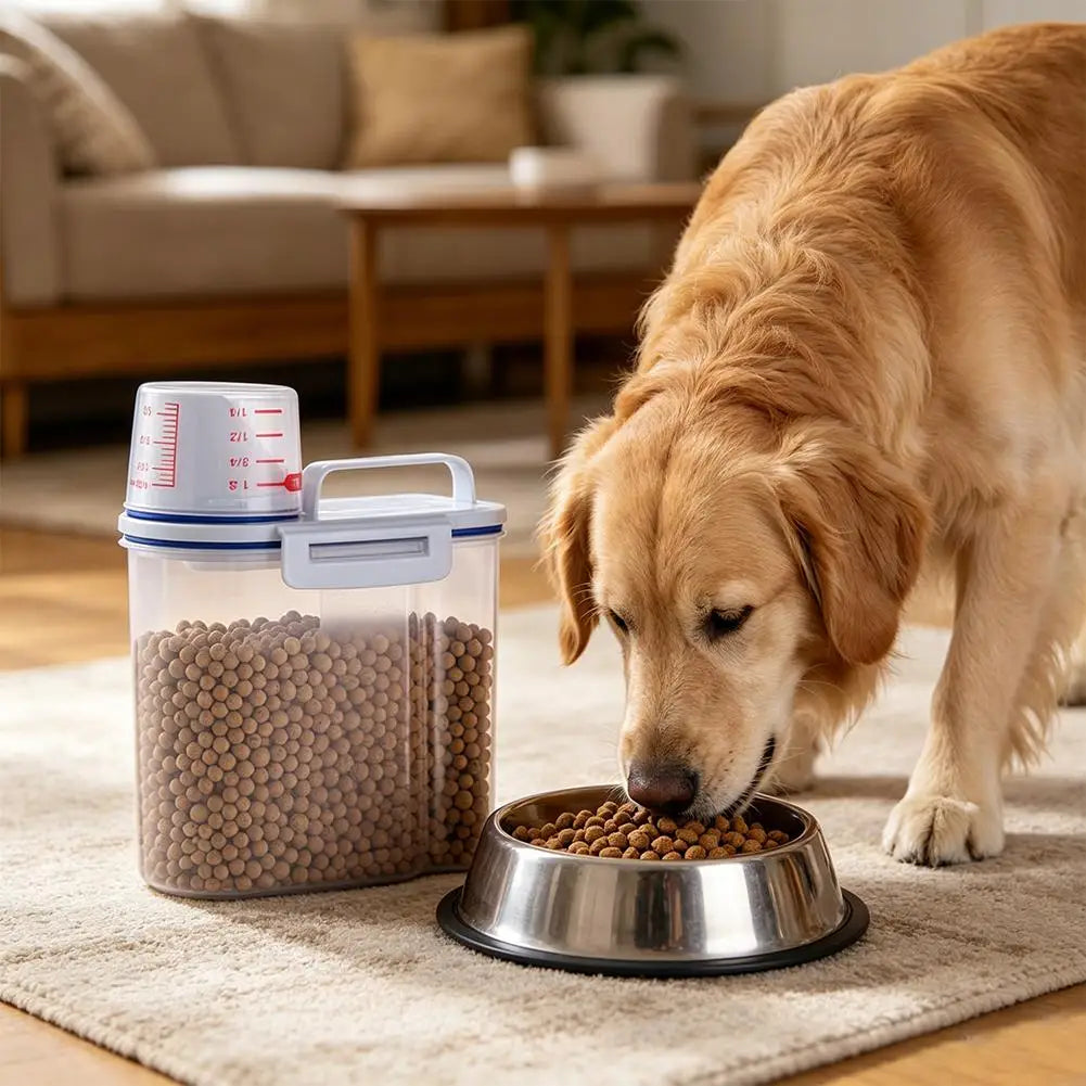 Premium Pet Food Storage Container - Airtight Seal & Durable Design