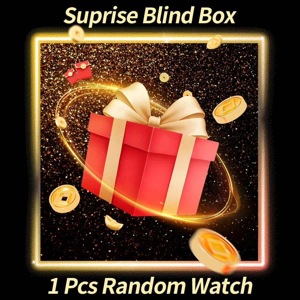 Luxury Men Quartz Wristwatch - Surprise Mystery Blind Box