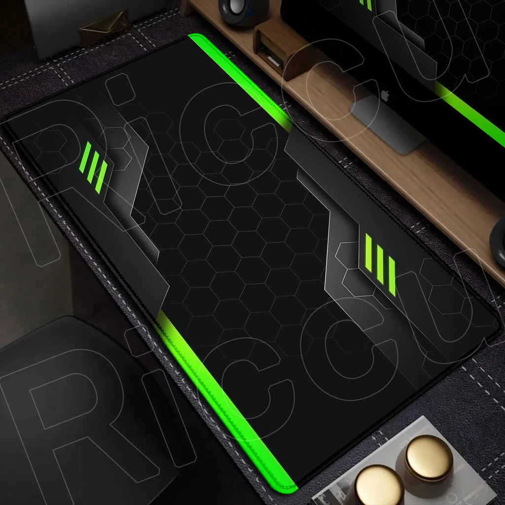 Premium HD Sci-Fi Gaming Mouse Pad - Large Desk Mat