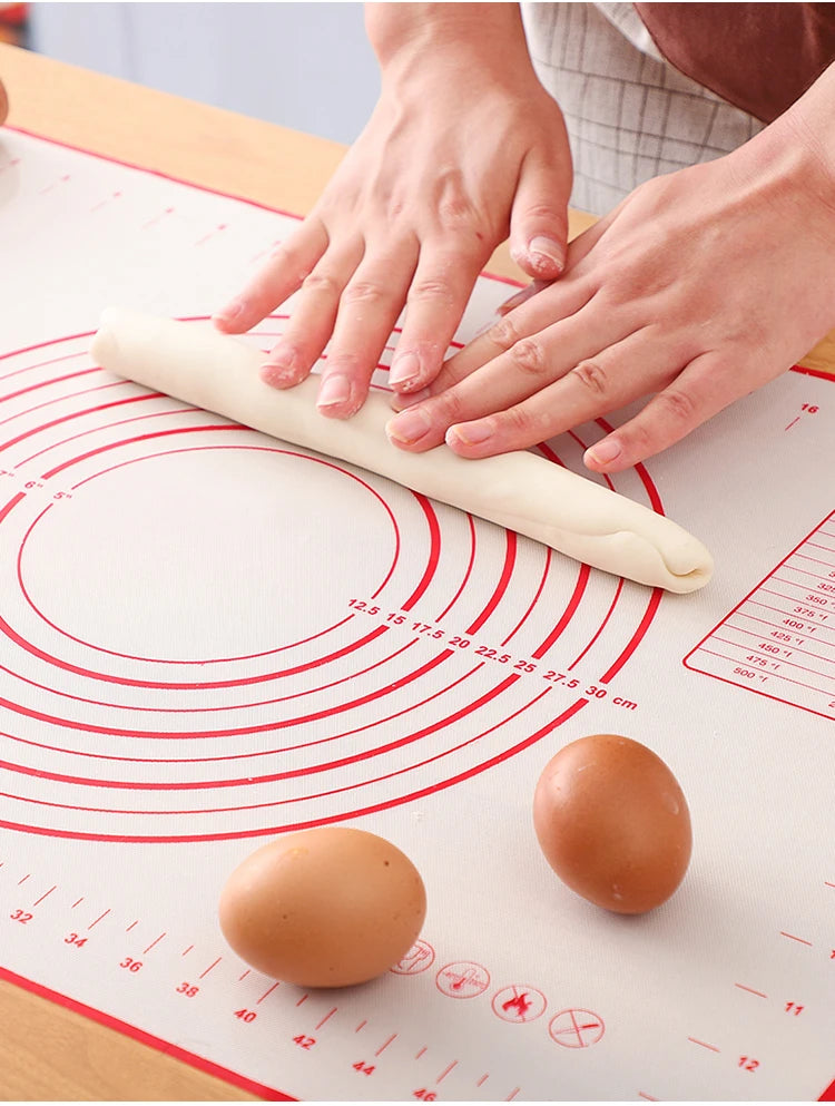 Professional Silicone Baking Mat - Non-Stick Dough Pad